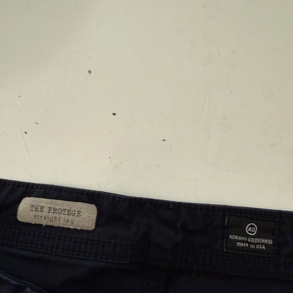 AG Adriano Goldschmied The Protege Straight Leg 5 Pocket Black Jeans Men 40 x 30 - Picture 5 of 11